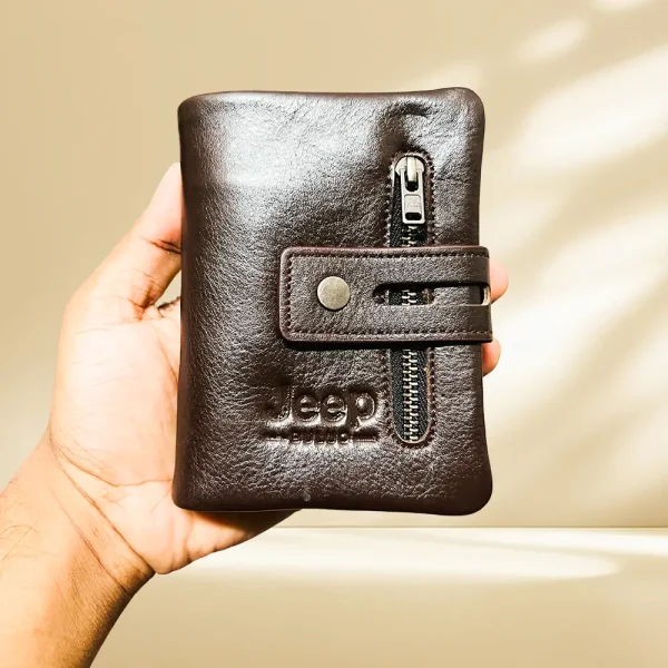 Jeep Chocolate 100% Leather High Quality - Image 2